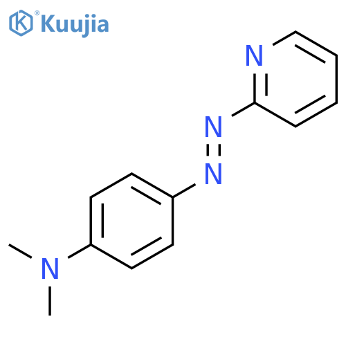 Pyridine-2-azo-p-dimethylaniline structure