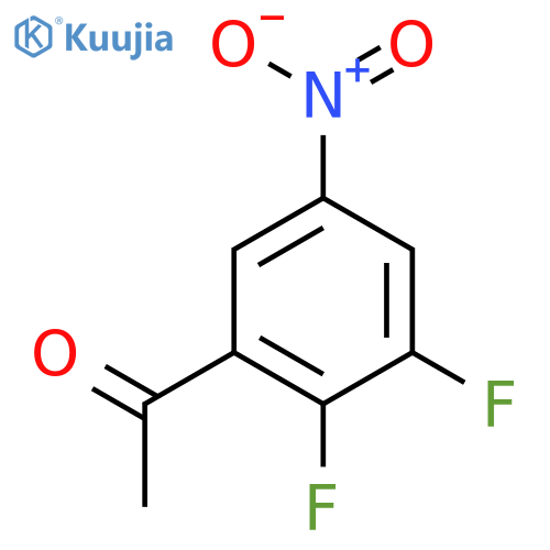2',3'-Difluoro-5'-Nitroacetophenone structure