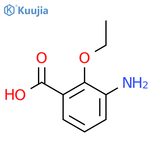 3-Amino-2-ethoxybenzoic acid structure