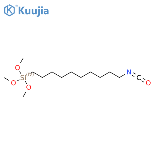 10-Isocyanatodecyltrimethoxysilane structure