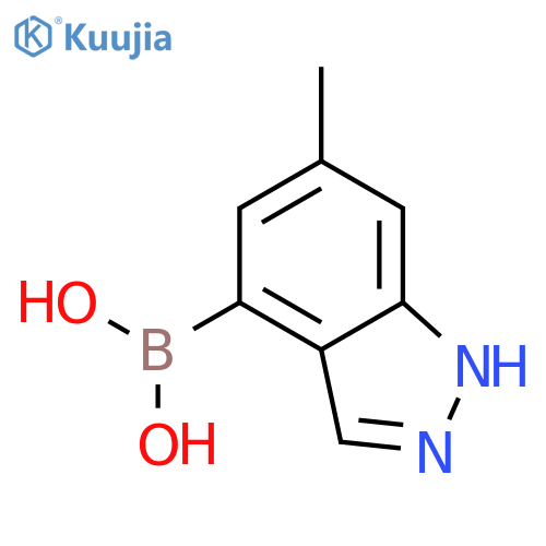 (6-methyl-1h-indazol-4-yl)boronic Acid structure