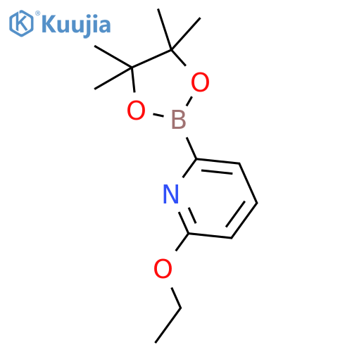 2-Ethoxy-6-(4,4,5,5-tetramethyl-1,3,2-dioxaborolan-2-yl)pyridine structure