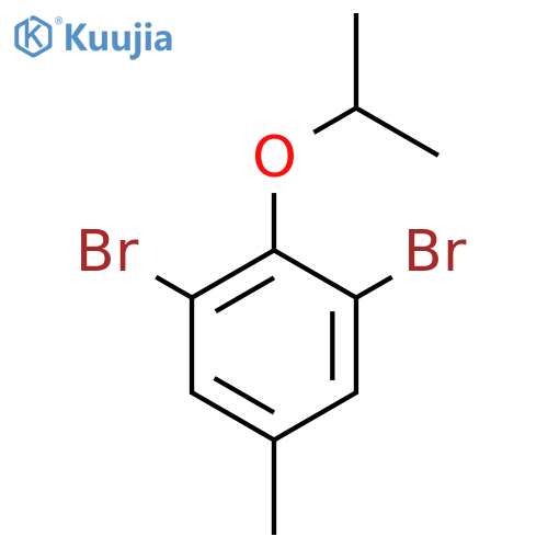 1,3-Dibromo-2-(1-methylethoxy)-5-methylbenzene structure