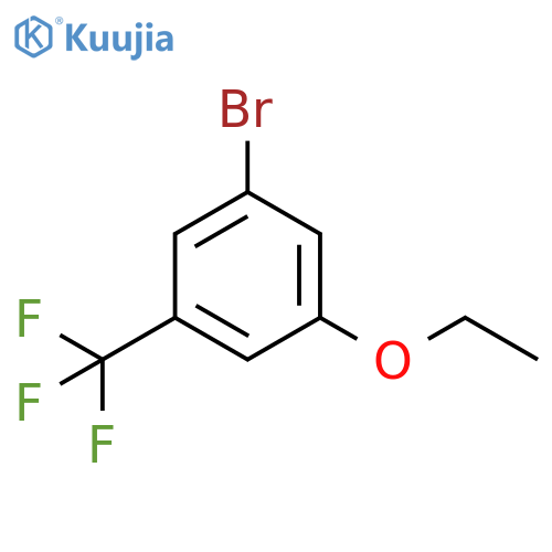 1-broMo-3-ethoxy-5-(trifluoroMethyl)benzene structure