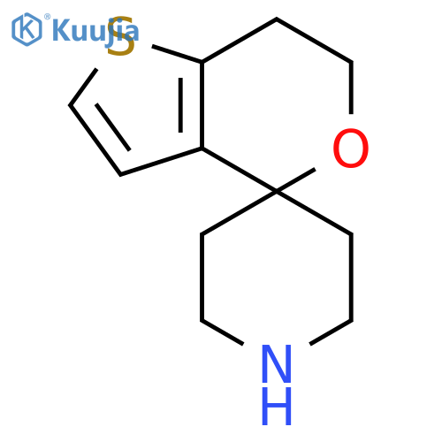 6',7'-Dihydrospiro[piperidine-4,4'-thieno[3,2-c]pyran] structure