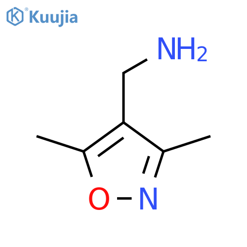(3,5-Dimethylisoxazol-4-yl)methanamine structure