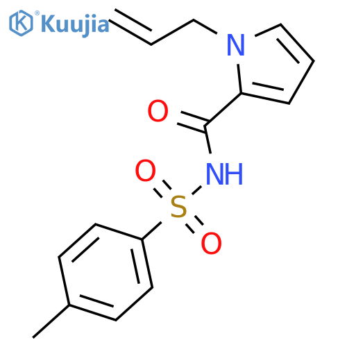1H-Pyrrole-2-carboxamide, N-[(4-methylphenyl)sulfonyl]-1-(2-propen-1-yl)- structure