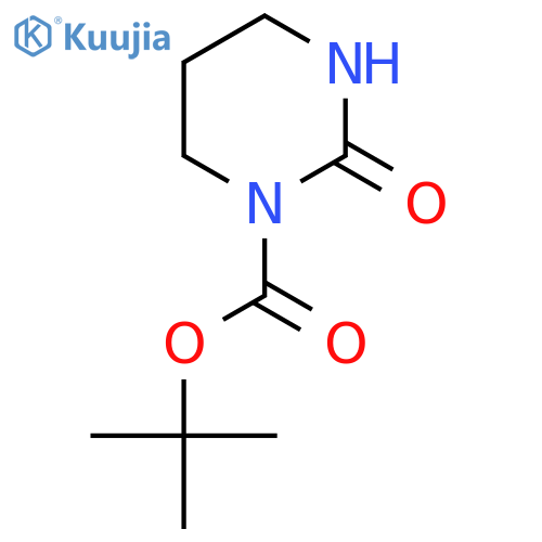 Tert-butyl 2-oxo-1,3-diazinane-1-carboxylate structure