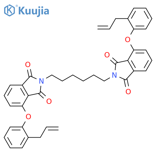 1H-Isoindole-1,3(2H)-dione,2,2'-(1,6-hexanediyl)bis[4-[2-(2-propenyl)phenoxy]- structure