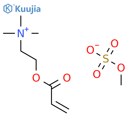 2-(Acryloyloxy)-N,N,N-trimethylethanaminium methyl sulfate structure