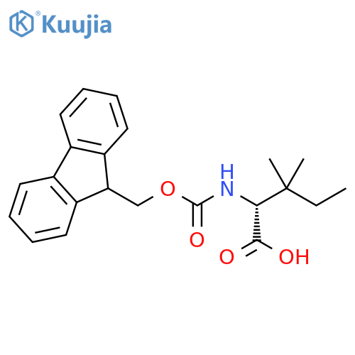 (9H-Fluoren-9-yl)MethOxy]Carbonyl D-beta-Methylisoleucine structure