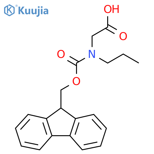 Fmoc-N-(propyl)-glycine structure