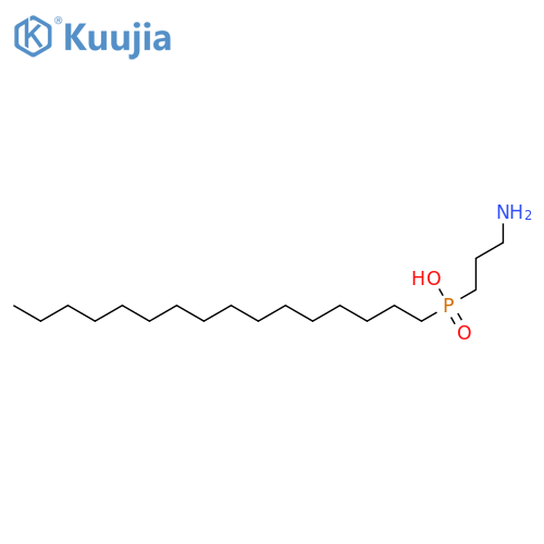 Phosphinic acid, P-(3-aminopropyl)-P-hexadecyl- structure