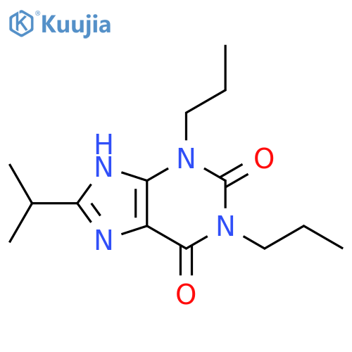 1H-Purine-2,6-dione, 3,7-dihydro-8-(1-methylethyl)-1,3-dipropyl- structure