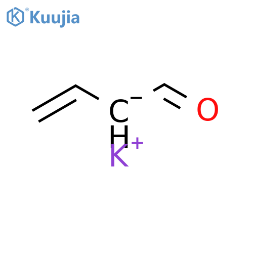 3-Butenal, ion(1-), potassium (9CI) structure