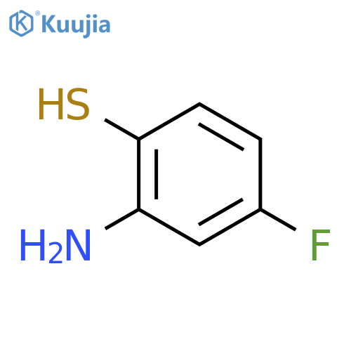 2-amino-4-fluorobenzene-1-thiol structure