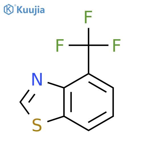 4-(Trifluoromethyl)benzo[d]thiazole structure