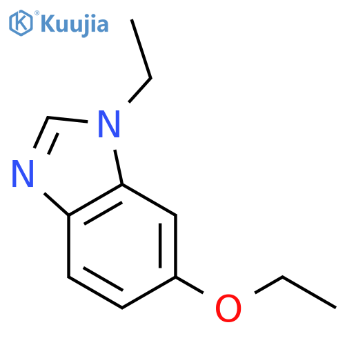 6-Ethoxy-1-ethyl-1h-benzodimidazole structure