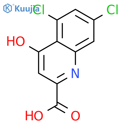 5,7-Dichlorokynurenic acid structure