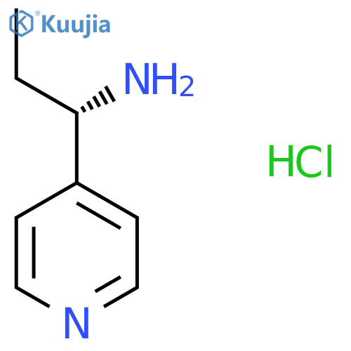 (S)-1-(4-Pyridinyl)propylamine 2hcl structure