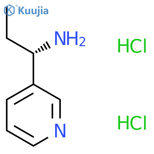 (S)-1-(3-Pyridinyl)propylamine 2 Hydrochloric Acid Salt structure