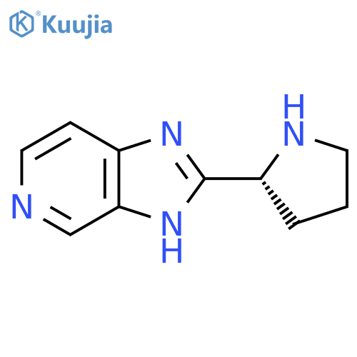 (R)-2-(Pyrrolidin-2-YL)-3H-imidazo[4,5-C]pyridine structure