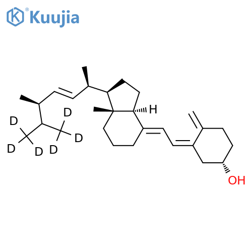 Vitamin D2-d6 structure