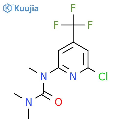 1-(6-Chloro-4(-trifluoromethyl)pyridin-2-yl)-1,3,3-trimethylurea structure