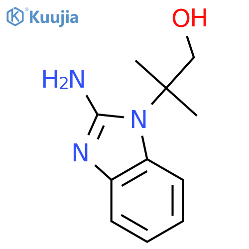 2-amino-β,β-dimethyl-1H-Benzimidazole-1-ethanol structure