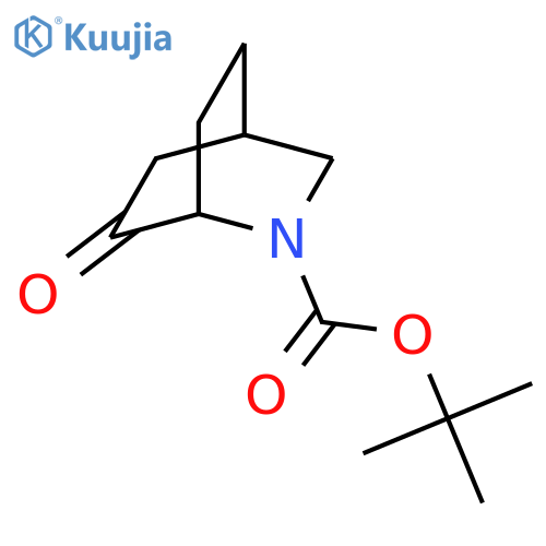 tert-Butyl 6-oxo-2-azabicyclo[2.2.2]octane-2-carboxylate structure