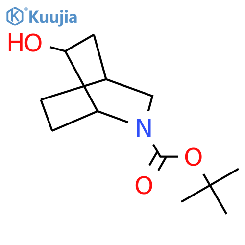 tert-butyl 6-hydroxy-2-azabicyclo[2.2.2]octane-2-carboxylate structure