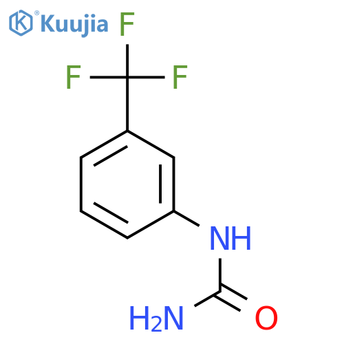 3-(Trifluoromethyl)phenylurea structure