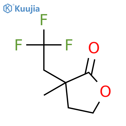 2(3H)-Furanone, dihydro-3-methyl-3-(2,2,2-trifluoroethyl)- structure