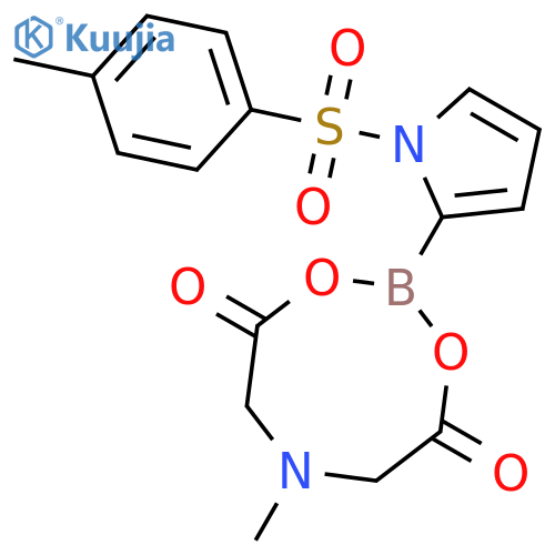 1-(p-Toluenesulfonyl)pyrrole-2-boronic acid MIDA ester structure