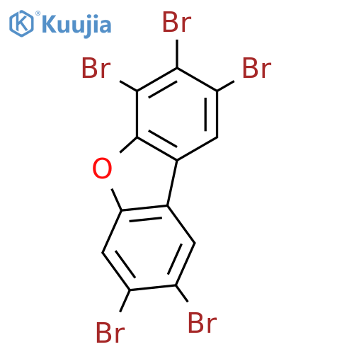 1,2,3,7,8-Pentabromodibenzofuran structure