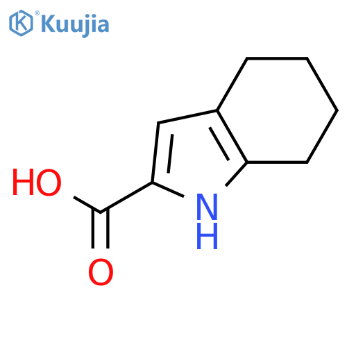 4,5,6,7-Tetrahydro-1H-indole-2-carboxylic acid structure