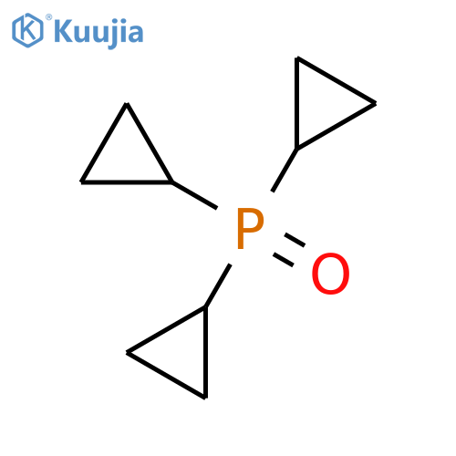 Phosphine oxide, tricyclopropyl- structure