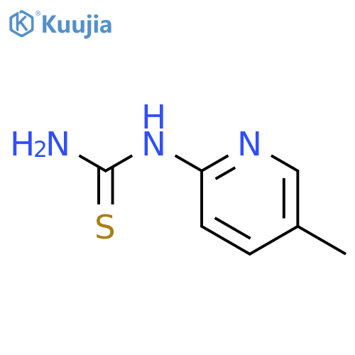 (5-methylpyridin-2-yl)thiourea structure