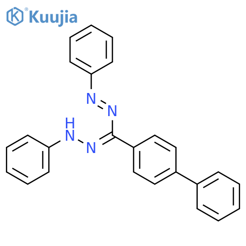 Diazene, [[1,1'-biphenyl]-4-yl(phenylhydrazono)methyl]phenyl- structure