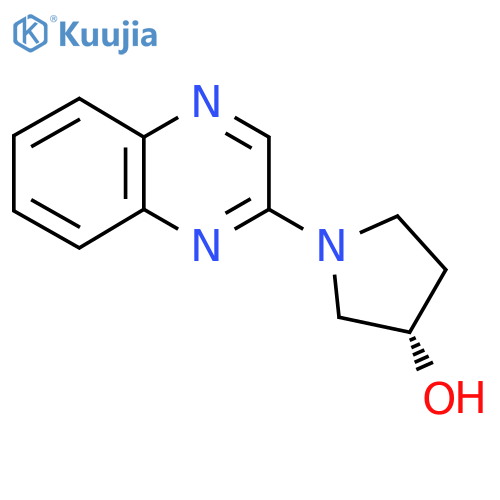 (S)-1-(Quinoxalin-2-yl)pyrrolidin-3-ol structure