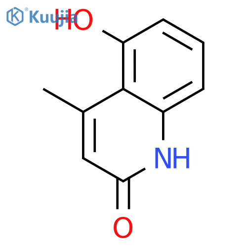 5-hydroxy-4-methyl-2(1H)-Quinolinone structure