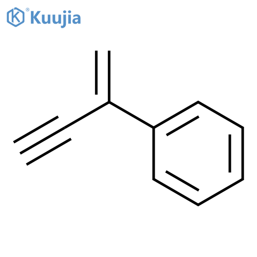 Benzene, (1-methylene-2-propynyl)- structure