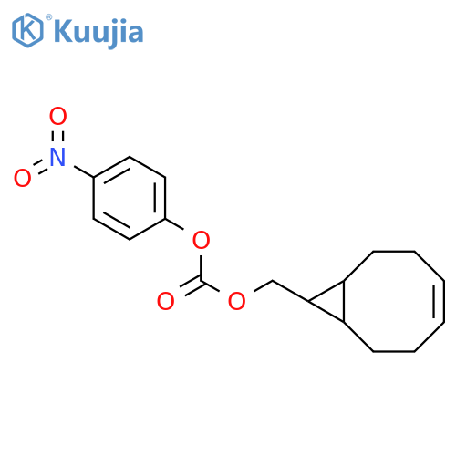 Carbonic acid, (1α,4E,8α,9α)-bicyclo[6.1.0]non-4-en-9-ylmethyl 4-nitrophenyl ester structure