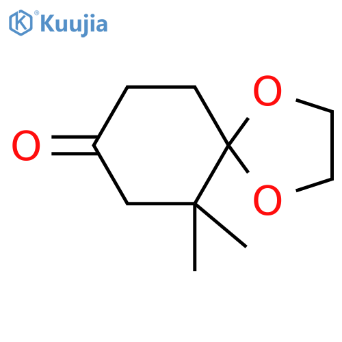 6,6-Dimethyl-1,4-dioxaspiro[4.5]decan-8-one structure
