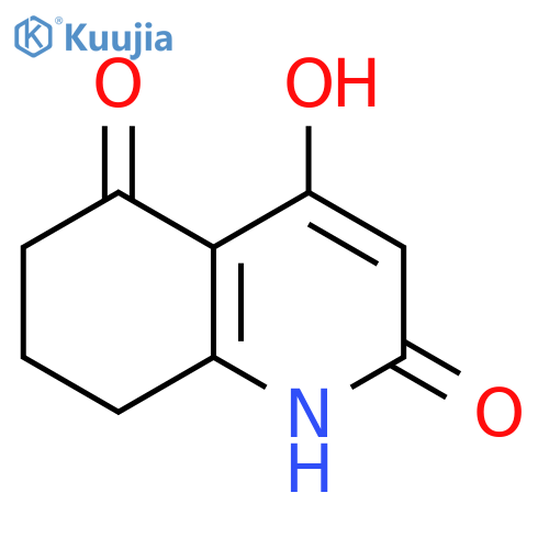 2,4-dihydroxy-5,6,7,8-tetrahydroquinolin-5-one structure