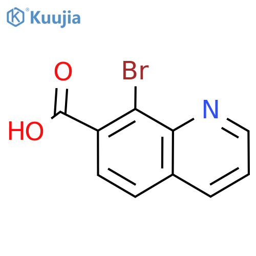 8-Bromoquinoline-7-carboxylic acid structure