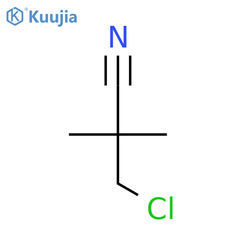 3-Chloro-2,2-dimethylpropanenitrile structure