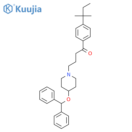 tert-Amyl Ebastine structure