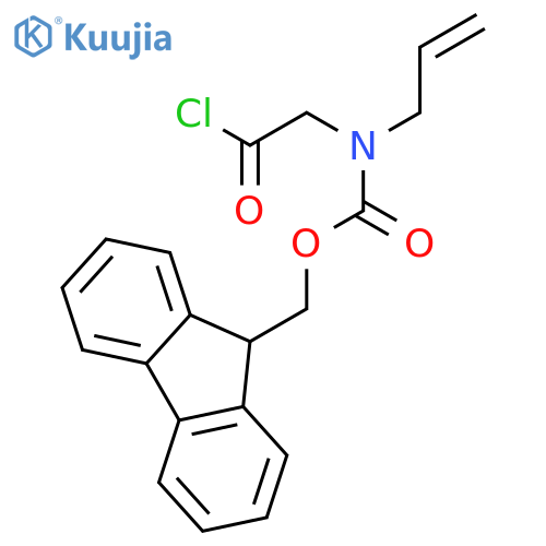 (9H-Fluoren-9-yl)methyl allyl(2-chloro-2-oxoethyl)carbamate structure