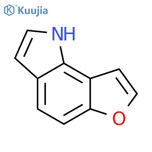 1H-Furo[2,3-g]indole (9CI) structure